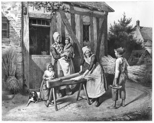 كسر القنب ، 1830-40 بواسطة بيير دوفال ليكاموس