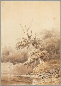 مناظر طبيعية ، 1836. بواسطة بيير إتيان ثيودور روسو
