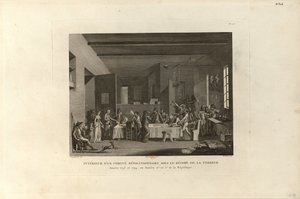داخل اللجنة الثورية في عهد الإرهاب 1802.