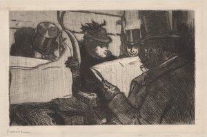 قطار المساء بواسطة Pierre Georges Jeanniot