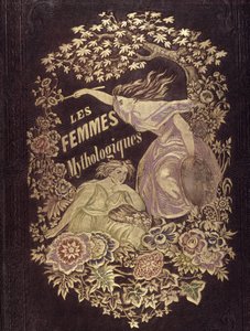 المرأة الأسطورية - الغلاف. de "Muses et Fées" ، رسم بواسطة G. Staal ، بواسطة Mery و Cte Foelix