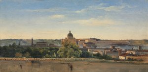 منظر لروما ، ج 1782-1784 بواسطة بيير هنري دي فالنسيان