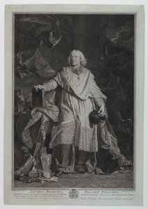صورة الكاردينال جاك بينيني بوسيه (1627-1704)