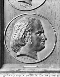 Honore de Balzac ، 1843 (برونزية)