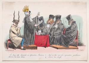وفي هذه الدعوى للانفصال ، أيها السادة ، لاحظوا شيئين من Metamorphoses of the D ... ، 1829.