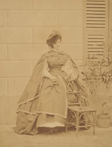 فستان التفتا ، 1860.