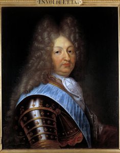 صورة للدلافين العظيم (1661-1711) ، ابن لويس الرابع عشر لوحة بيير مينارد (1612-1695) القرن السابع عشر صن. 0،60 X 0،73 م تروا. متحف الفنون الجميلة بواسطة بيير مينارد