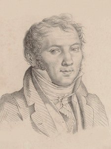 صورة لعازف الكمان والملحن لويس لوك لويسو دي بيرسويس 1769-1819 ، 1811. بواسطة بيير نارسيس غيران بارون
