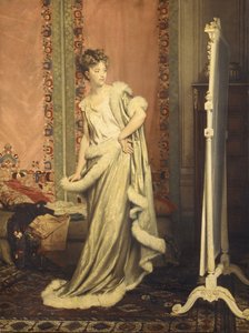 أمام المرآة ، 1873.