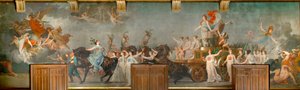 Fresco “” Le triumphe de la Republique””