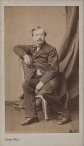 صورة لويس دي لومي 1818-1878. بواسطة بيير بيتيت