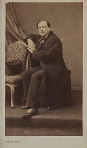 صورة للشاعر تيودور دي بانفيل 1823-1891. بواسطة بيير بيتيت