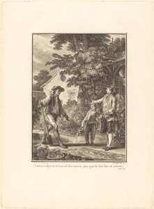 يحترم الجميع عمل الآخرين ، حتى يكون الثدي آمنًا بواسطة Pierre Philippe Choffard after Jean Michel Moreau