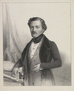 صورة المغني جيلبرت لويس دوبريز 1806-1896 ، 1837