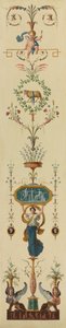 لوحة زخرفية ، 1790. بواسطة بيير روسو