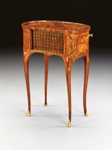 جدول كتابة لويس الخامس عشر ، c.1750