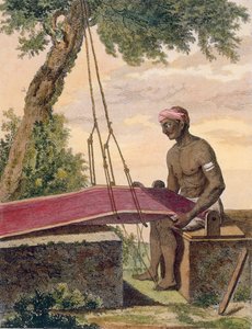 نسج من القماش ، 1782. بواسطة بيير سونيرات