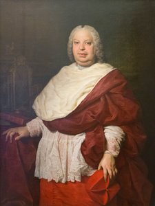 صورة الكاردينال سيلفيو فالنتي غونزاغا ، حوالي عام 1745 (زيت على قماش) بواسطة بيير سوبليراس