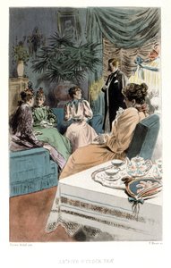 رسم توضيحي لـ "La Femme a Paris" بواسطة بيير فيدال