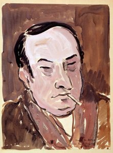 صورة ليون بول فارج (1876-1947) شاعر رسم بيير دي بيلاي (1890-1947) 1934. باريس ، ب. بواسطة بيير دي بيلاي
