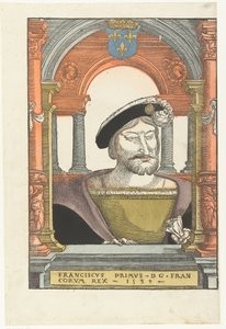 صورة فرانسيس الأول 1494-1547 ، ملك فرنسا ، دوق بريتاني ، كونت بروفانس ، 1539 بواسطة بيتر كويك فان إيلست