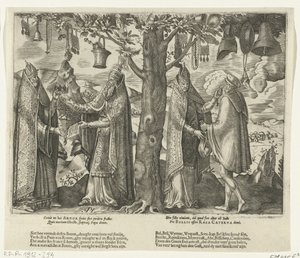 شجرة عبادة الأصنام الرومانية ، ج .1570