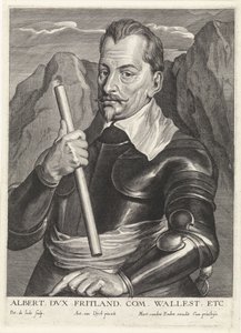 ألبريشت من فالنشتاين 1583-1634 ، حوالي 1630 بواسطة بيتر الأول جودي دي
