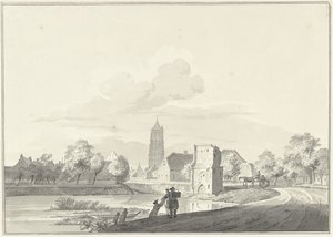 بقايا Veerpoort في Heukelom