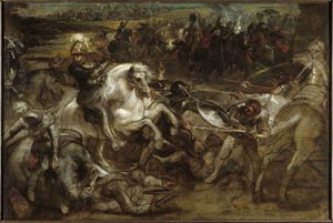 هنري الرابع في معركة إيفري ، 1628-1630. بواسطة بيتر بول روبنز