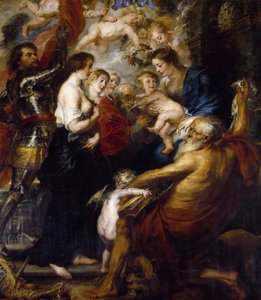 سيدتنا مع القديسين ، 1634. بواسطة بيتر بول روبنز