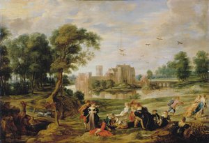 حديقة القلعة في إيكرين ، 1527-1530.