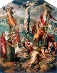 "الجلجثة" ، أواخر القرن السادس عشر بواسطة بيتر بيرتس الأكبر