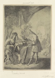 يبيع عيسو بكوريته ليعقوب Recueil de quatre-vingt-cinq estampes originales (عنوان المسلسل)