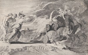 اختطاف بروسيربينا ، كاليفورنيا. 1620-25. بواسطة بيتر سوثمان