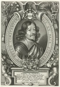 Portret van Johann von Reumont صانعو السلام في العالم المسيحي (عنوان المسلسل) بواسطة ستاتين فان هولاند