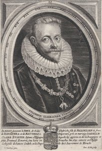 صورة ألبرت السابع ، أرشيدوق النمسا ، كاليفورنيا. 1650.