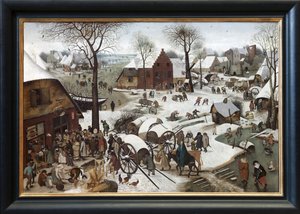 التعداد السكاني في بيت لحم بواسطة بيتر بروغل الأصغر