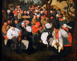 رقصة القرية لبيتر بروغيل الأصغر (1564-1638)