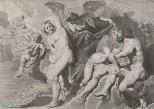 خدعت Ixion من قبل Hera ، 1620-24.