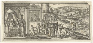 شفاء المسيح مشاهد من الكتاب المقدس (عنوان المسلسل) بواسطة بيتر فان دير بورشت (الأول)