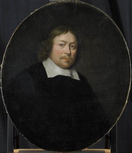 صورة لجيرارد فان بيرغن ، مدير غرفة روتردام لشركة الهند الشرقية الهولندية ، انتخب عام 1653 بواسطة بيتر فان دير ويرف
