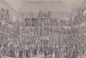 - معرض بصالون اللوفر 1787.