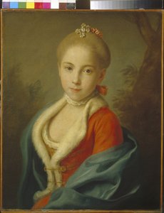 صورة للأميرة كاثرين هولشتاين بيك ، 1760-62 بواسطة بيترو انطونيو روتاري