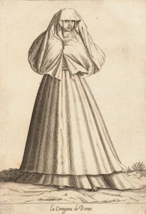 لا كورتيجيانا دي روما كورتيسان ، كاليفورنيا. 1580. بواسطة بيترو برتيللي.