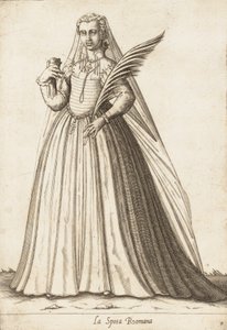 العروس الرومانية ، كاليفورنيا. 1580. بواسطة بيترو برتيللي.