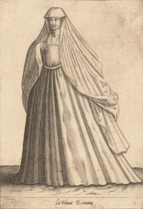 الأرملة الرومانية ، كاليفورنيا. 1580. بواسطة بيترو برتيللي.
