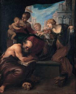 الزواج الصوفي لسانت كاترين ، 1595-1599
