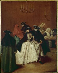 Il Ridotto (الغرفة الخاصة في Palazzo San Moise ، البندقية) أو قناع reduto (Il Ridotto أو Maschere a 