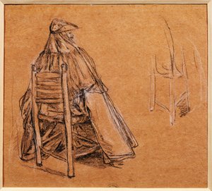 إيطاليا ، البندقية ، رجل ملثم (Gentiluomo con bautta) بقلم بيترو لونجي (1702-1785) ، رسم بواسطة بيترو لونغي