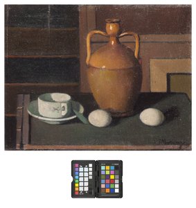 الحياة الساكنة مع البيض ، 1924